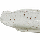 Stardust Ripple Indoor-Outdoor White Bowl by Uttermost