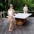 Stonewood Indoor-Outdoor Ping-Pong Dining Table Uttermost