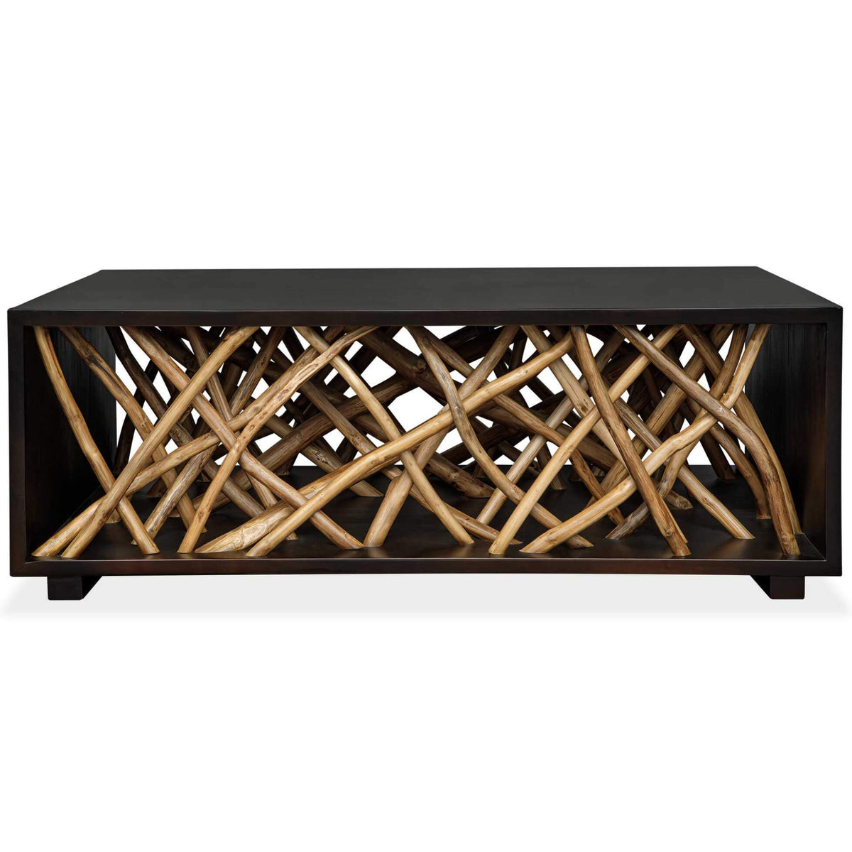 Teak Maze Coffee Table Uttermost
