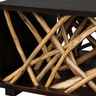 Teak Maze Coffee Table Uttermost
