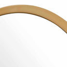 Torrado Oval Brass Mirror by Uttermost