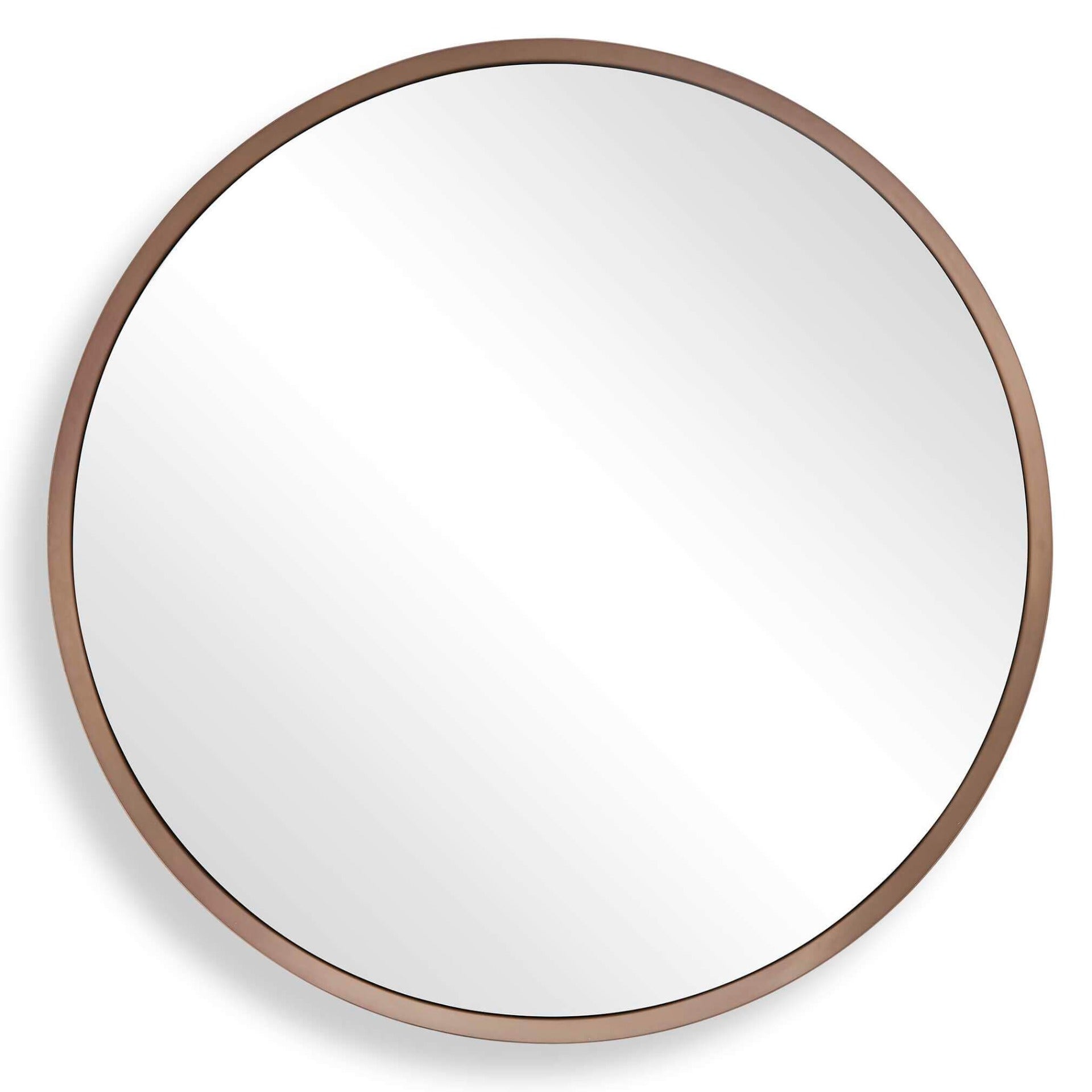 Torrado Round Bronze Mirror by Uttermost