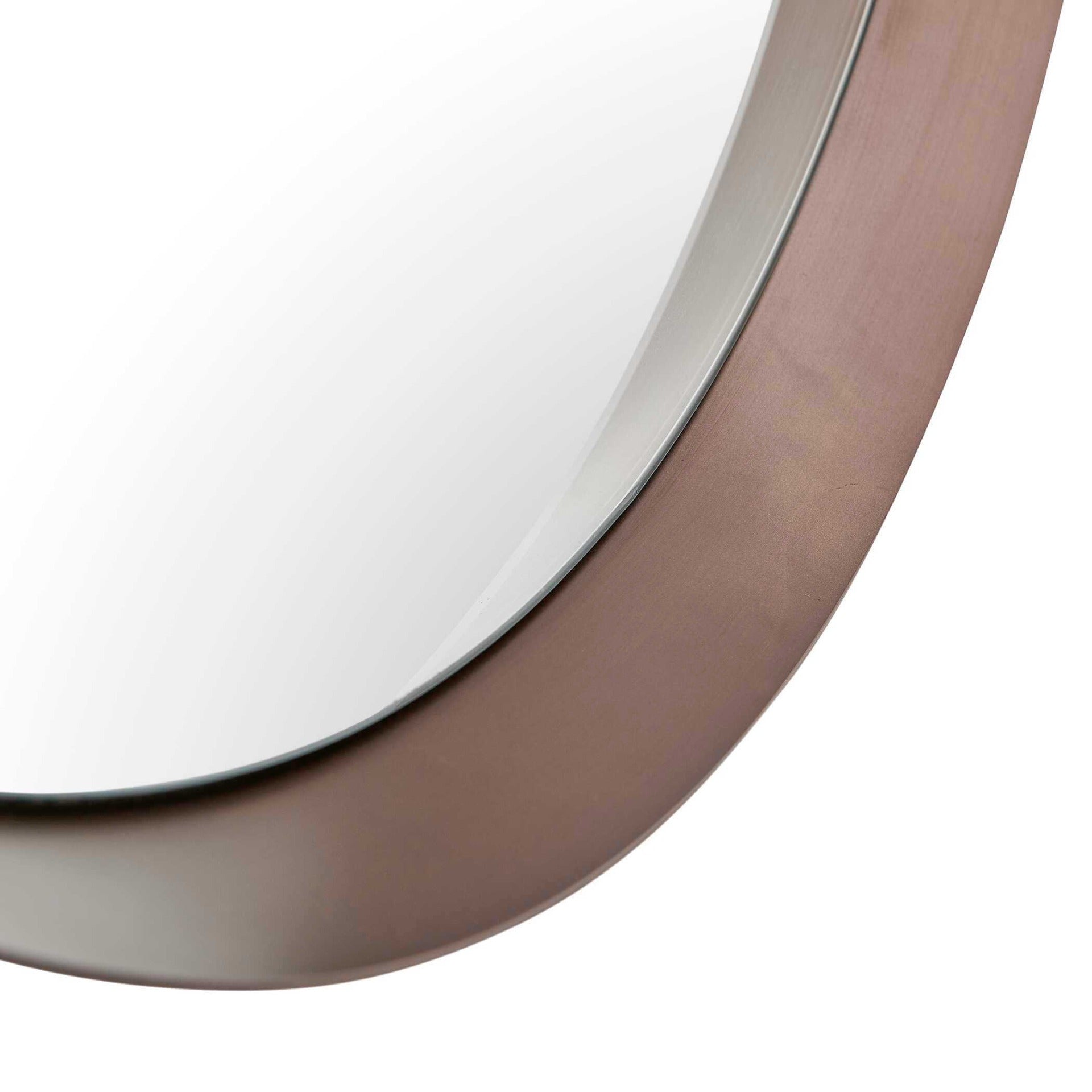 Torrado Round Bronze Mirror by Uttermost