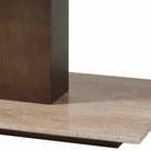 Travertini 3 Tiered Accent Table Uttermost
