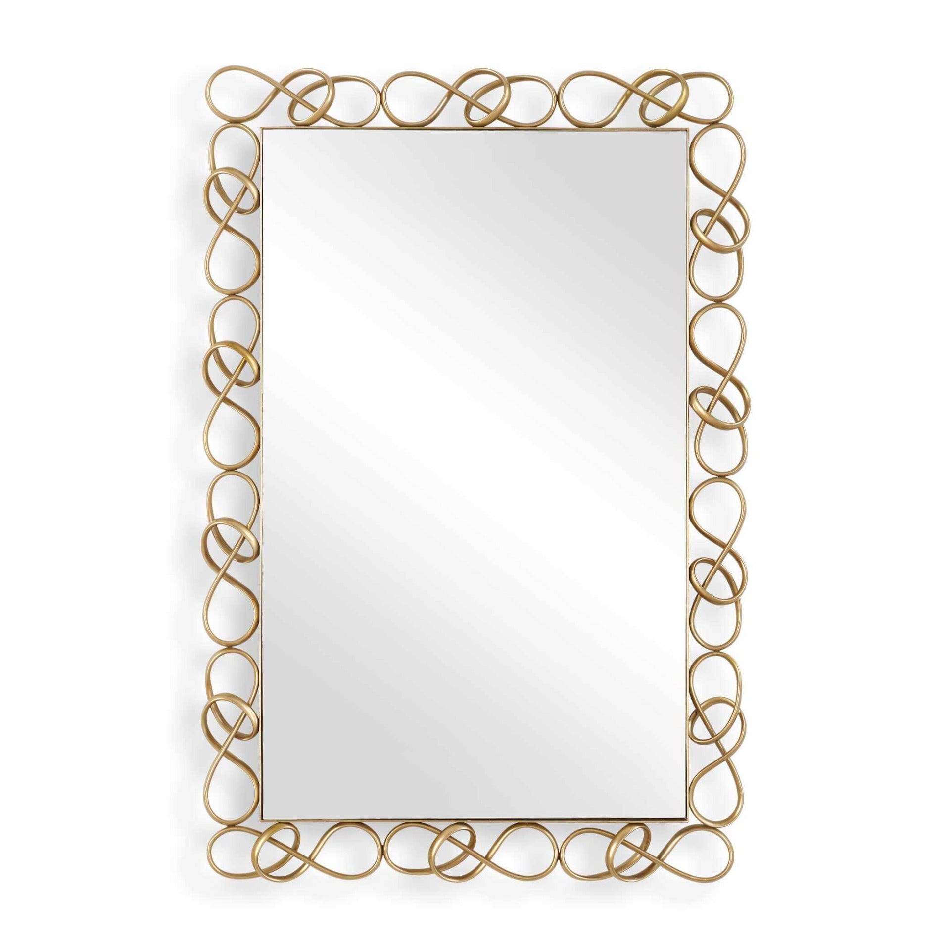 Twist It Antique Brass Mirror by Uttermost