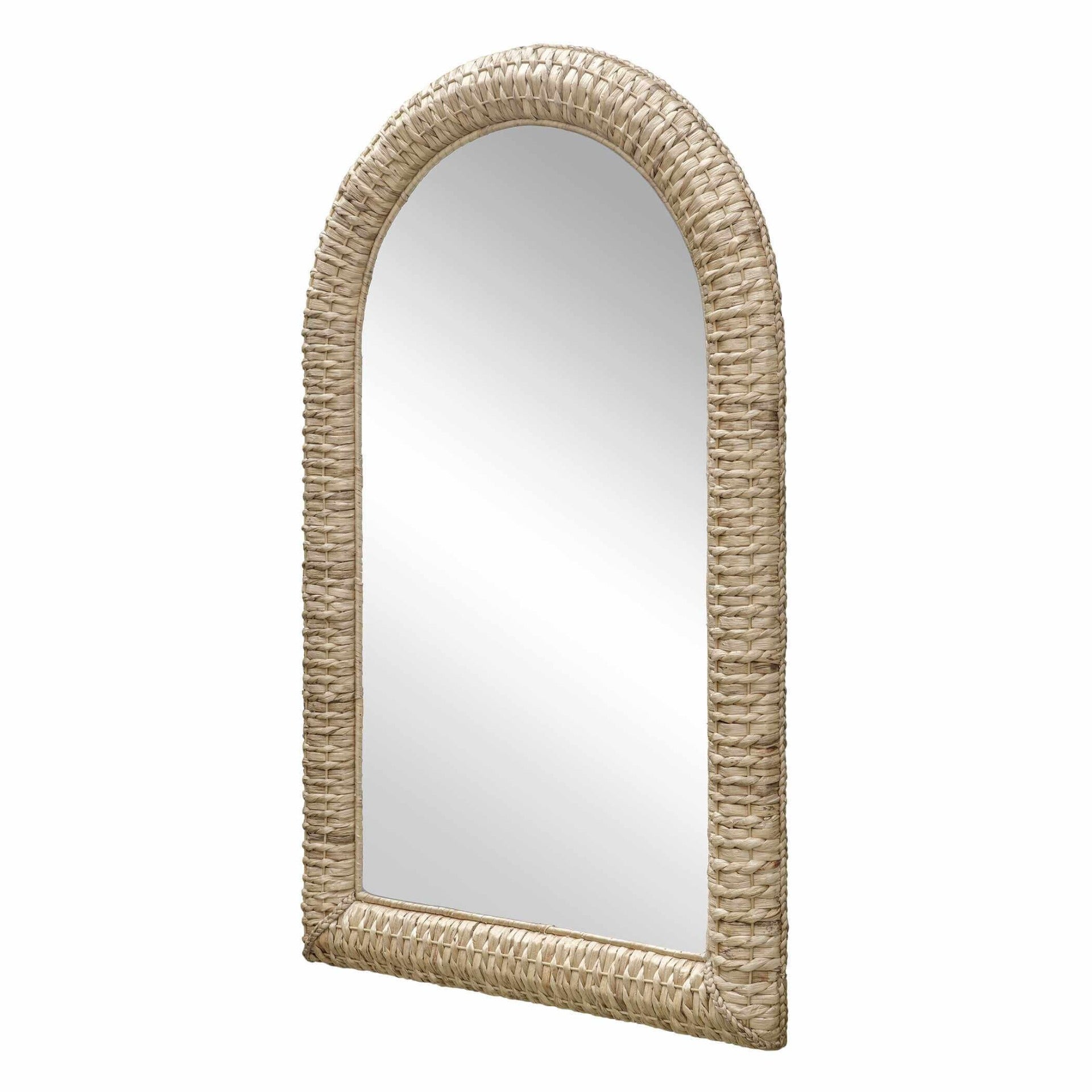 Twisted Seagrass Arch Mirror by Uttermost