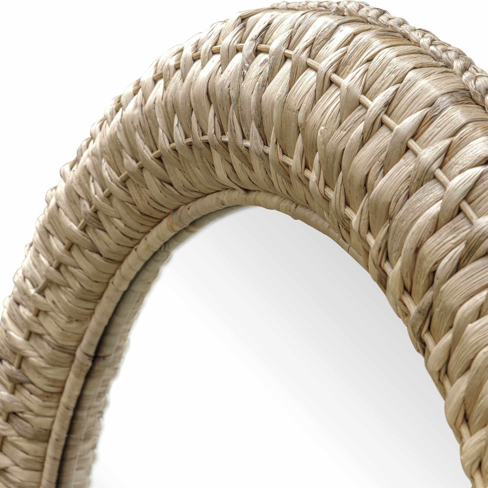 Twisted Seagrass Arch Mirror by Uttermost