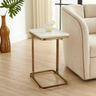 Tylan Marble Side Table by Uttermost