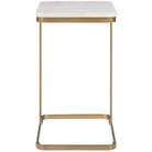 Tylan Marble Side Table Uttermost