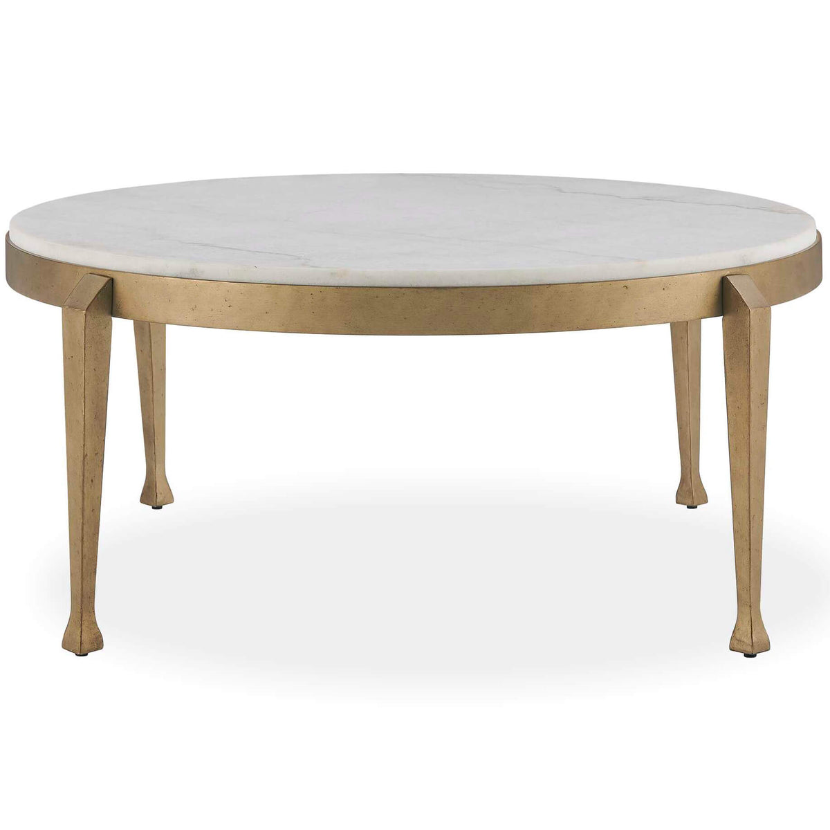 Tylan Round Marble Coffee Table Uttermost