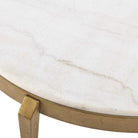 Tylan Round Marble Coffee Table Uttermost