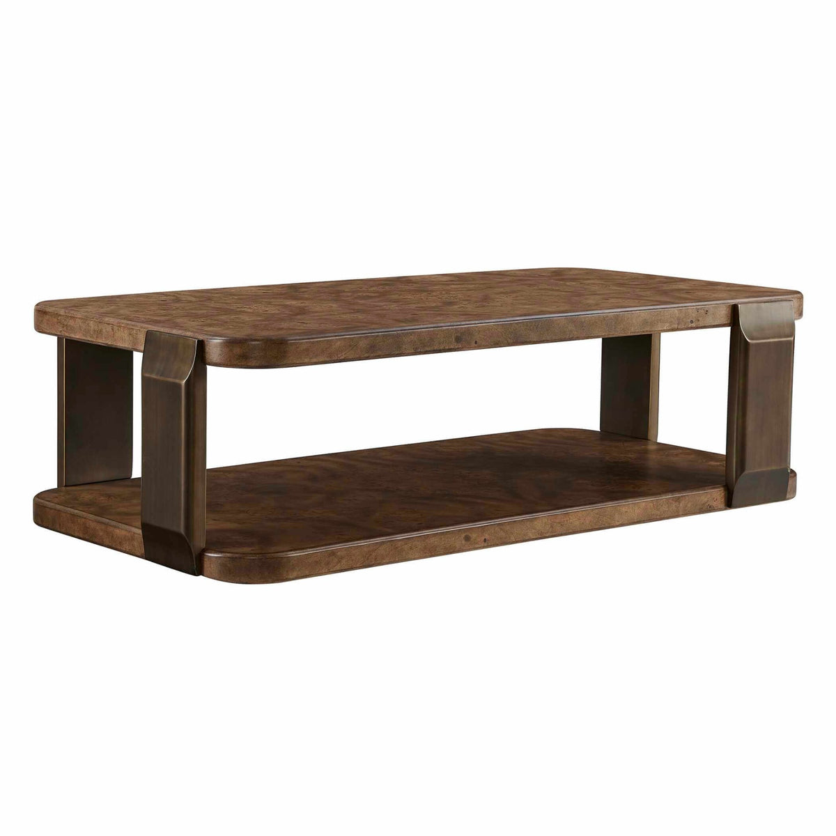 Vance Mappa Burl Coffee Table Uttermost