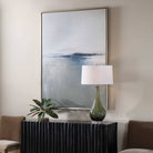 Above The Waterline Abstract Painting by Uttermost