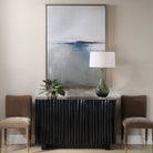 Above The Waterline Abstract Painting by Uttermost