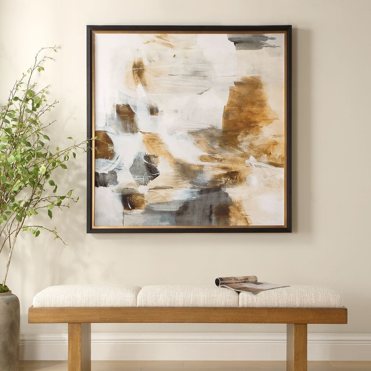 Ancient Story Framed Abstract Print by Uttermost