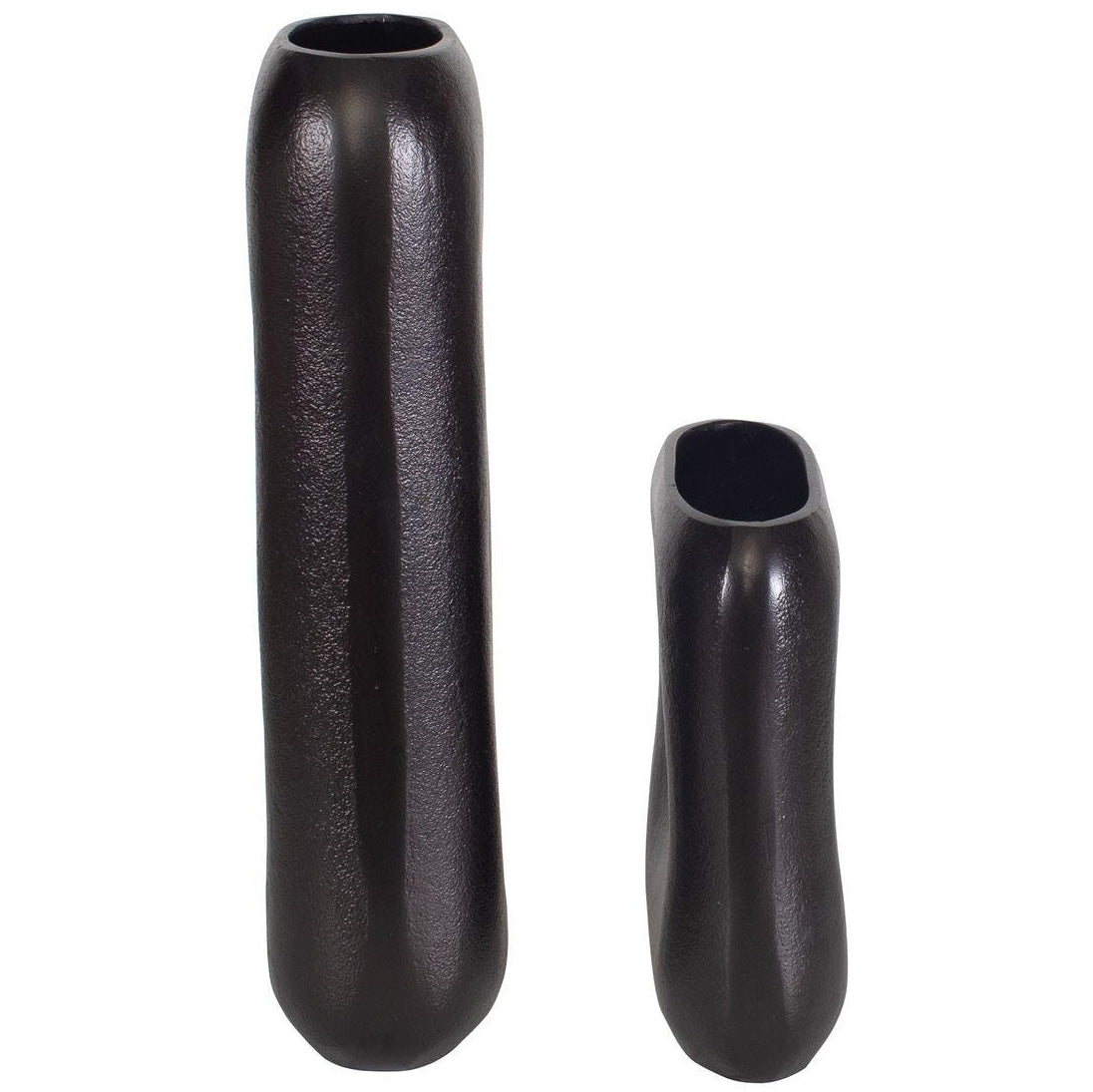 Anodic Vases in Dark Brown - Set of 2 by Uttermost