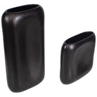 Anodic Vases in Dark Brown - Set of 2 by Uttermost