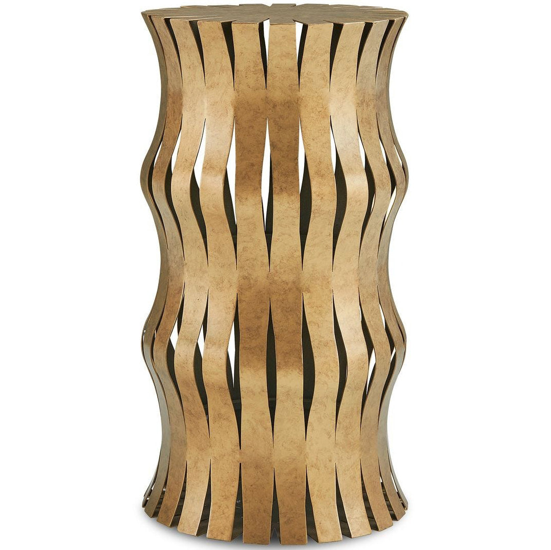 Arida Accent Table in Aged Gold by Uttermost