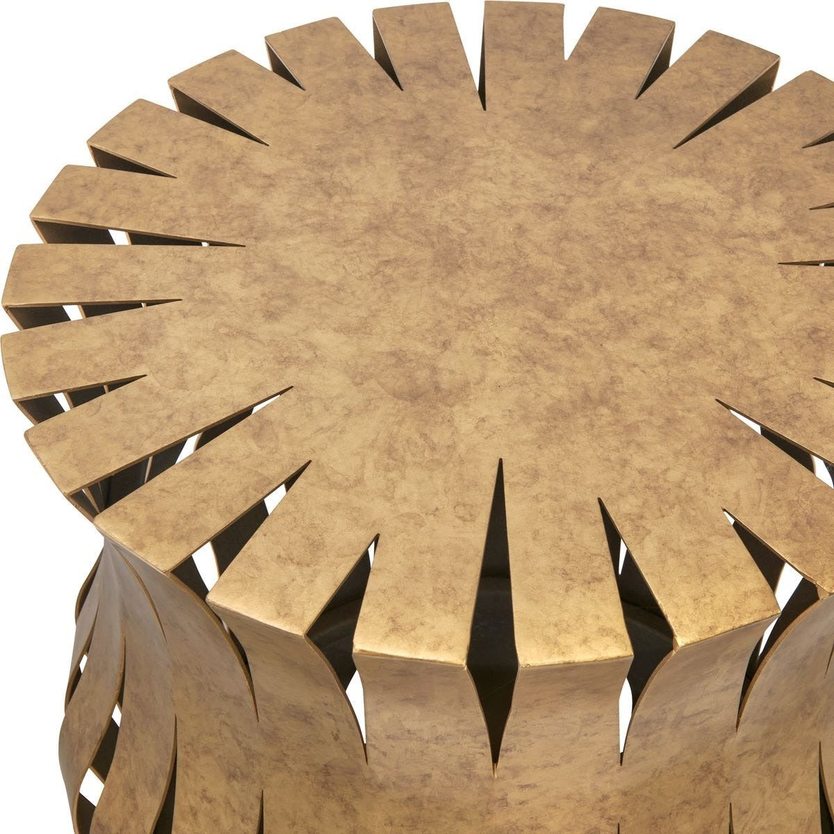 Arida Accent Table in Aged Gold by Uttermost