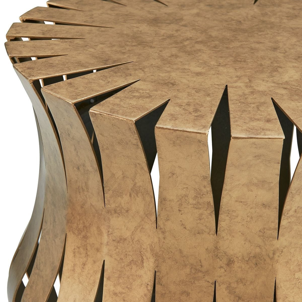 Arida Accent Table in Aged Gold by Uttermost