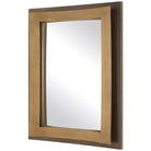 Around The Bend Mirror in Golden Bronze by Uttermost
