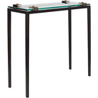 Averona Glass Top Side Table by Uttermost