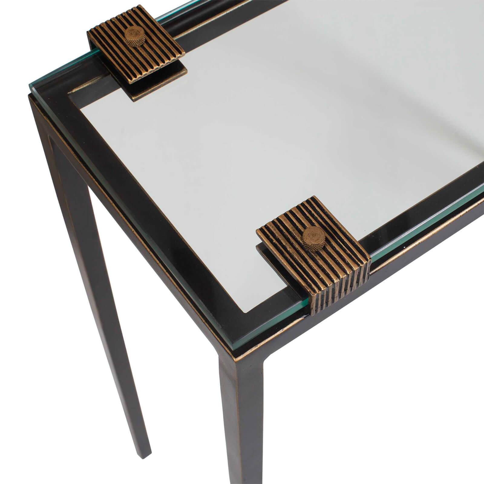 Averona Glass Top Side Table by Uttermost