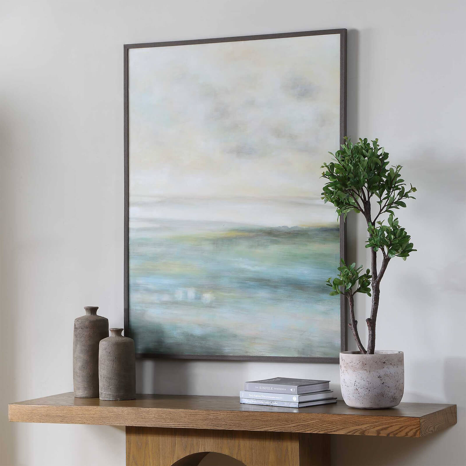 Awakening Hand Painted Landscape Art by Uttermost