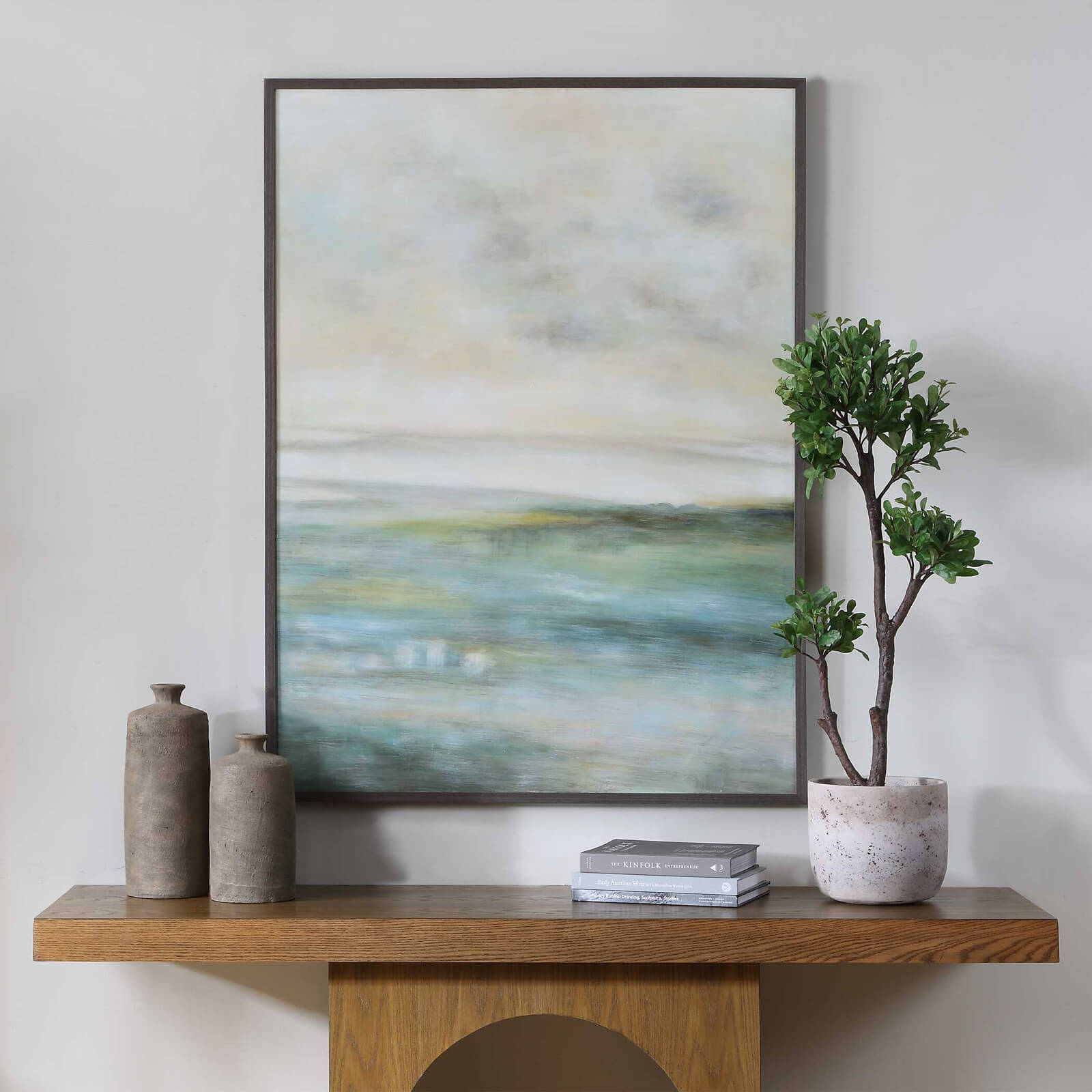 Awakening Hand Painted Landscape Art by Uttermost