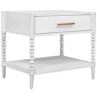 Bales Off-White Side Table by Uttermost