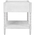 Bales Off-White Side Table by Uttermost