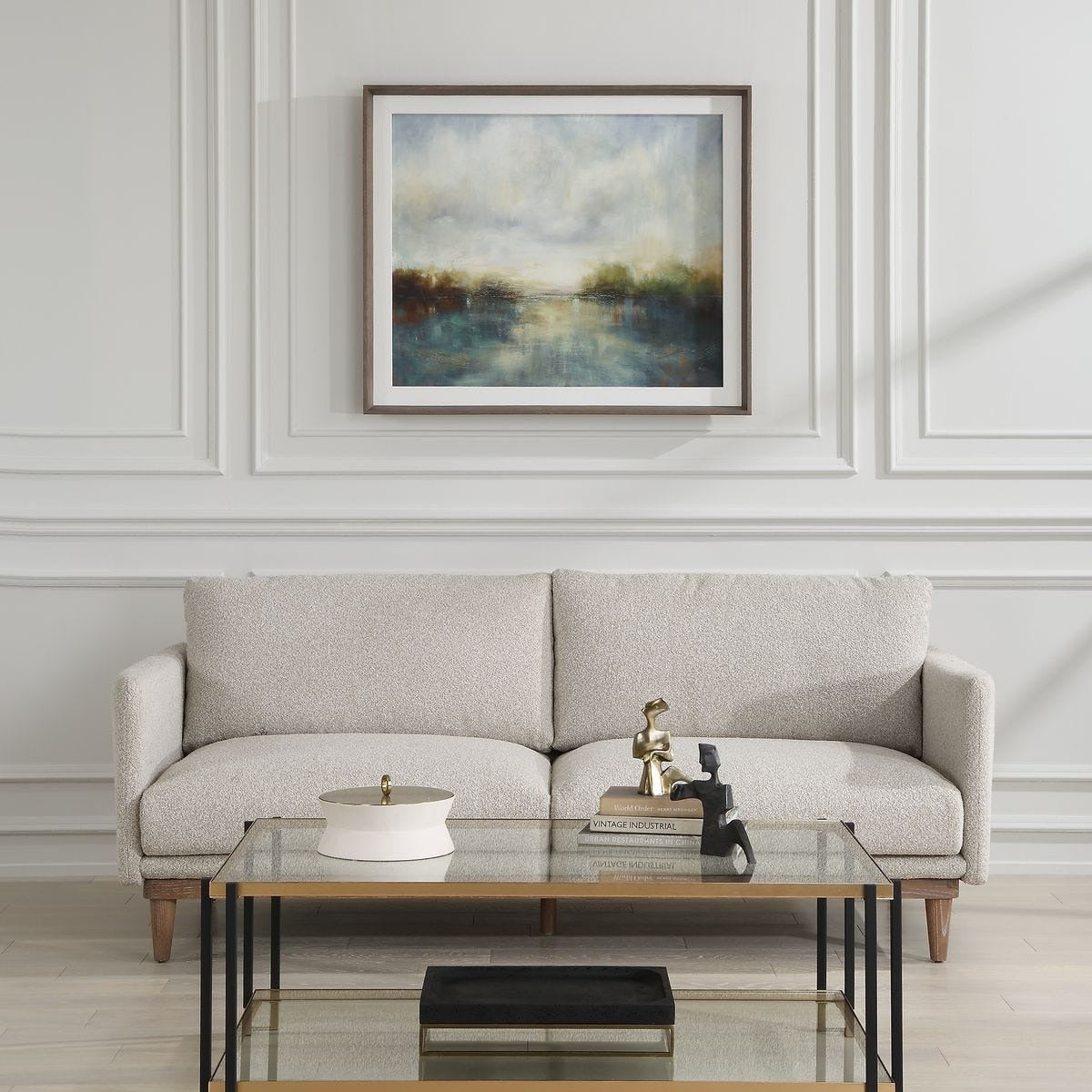 Blue Reverie Framed Print by Uttermost