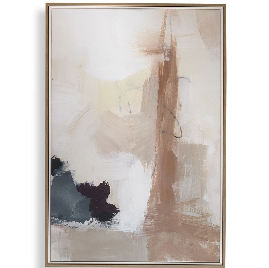 Bluster Framed Abstract Canvas by Uttermost