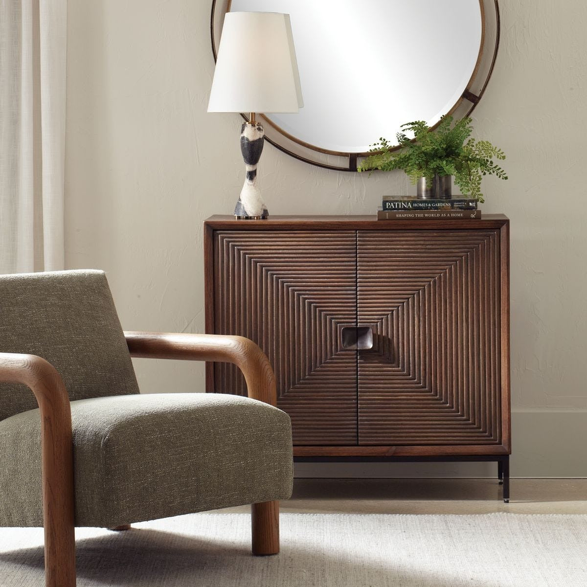 Bottom Line 2 Door Cabinet by Uttermost