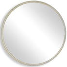 Break The Ice Round Mirror by Uttermost