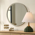 Break The Ice Round Mirror by Uttermost