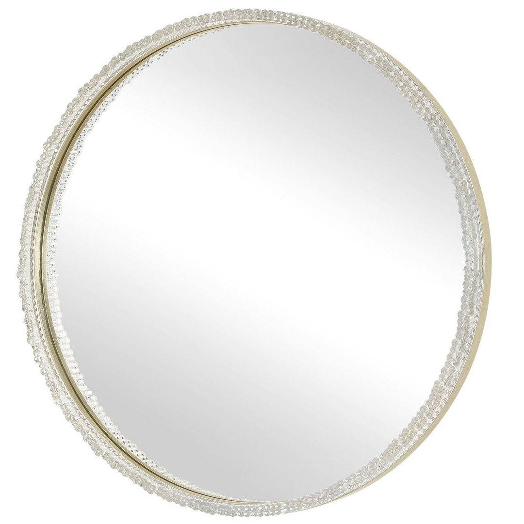 Break The Ice Round Mirror by Uttermost