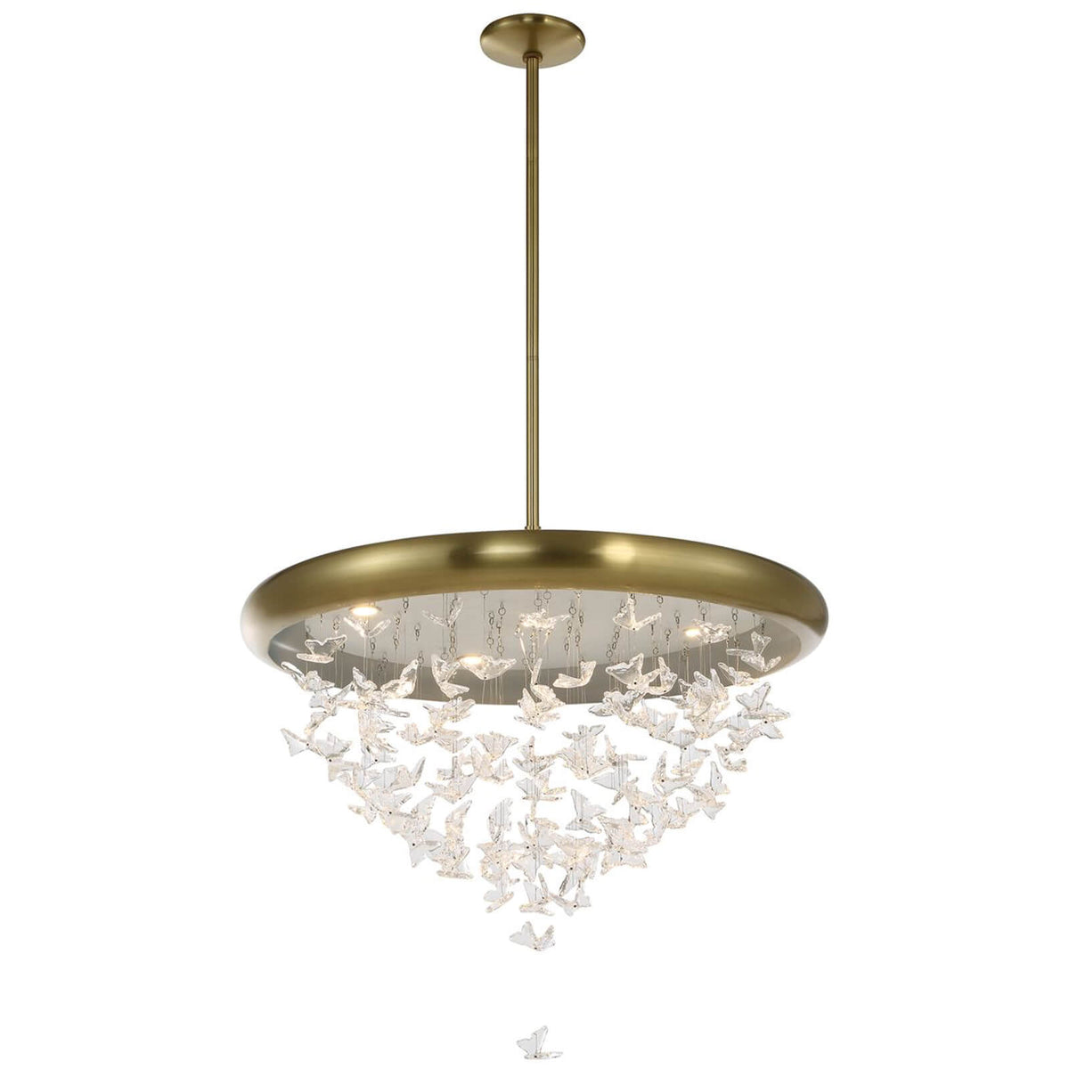 Butterfly Effect 5 Light LED Pendant Uttermost