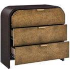 Byrams 3 Drawer Chest in Oak by Uttermost