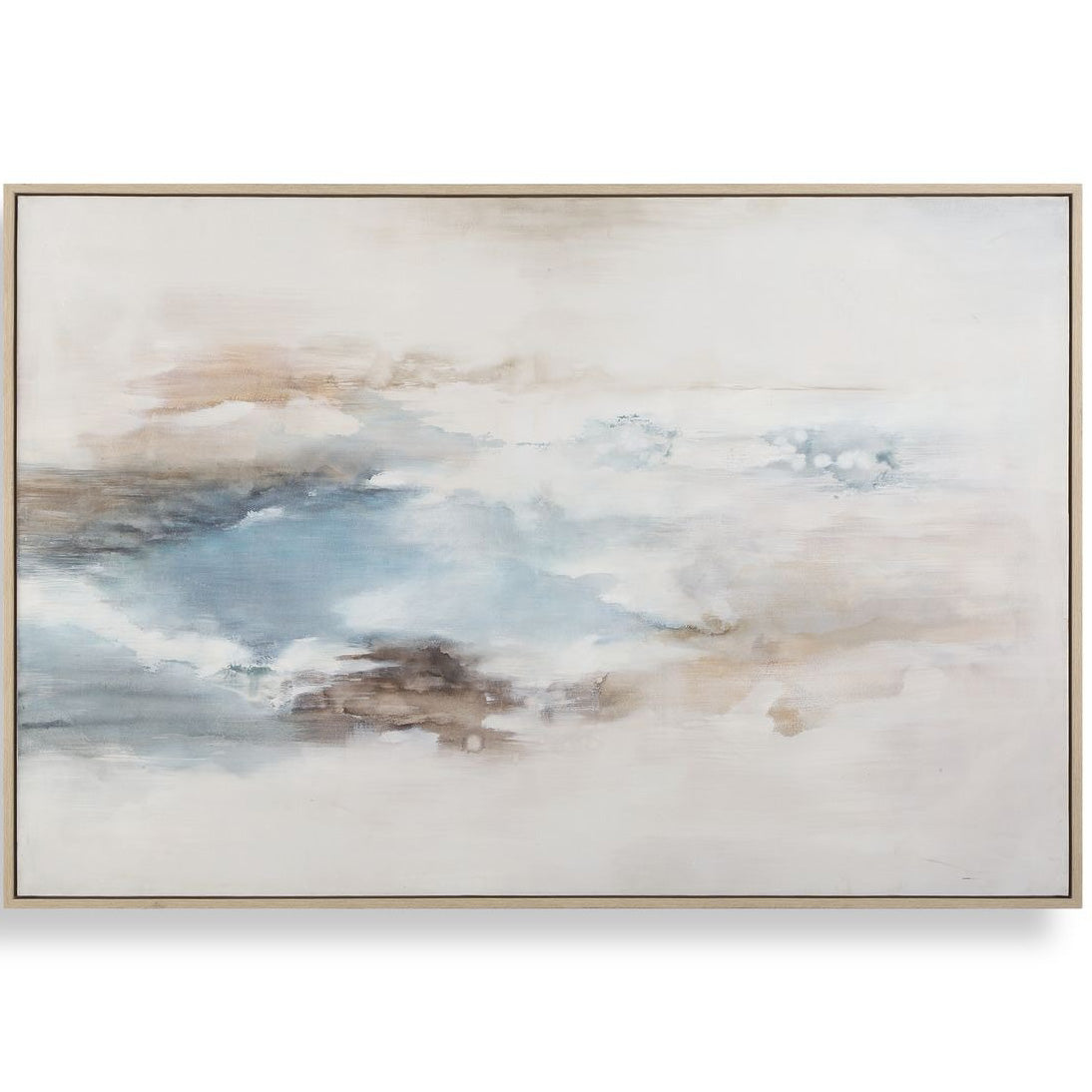 Chasing Blue Coastal Canvas Art by Uttermost