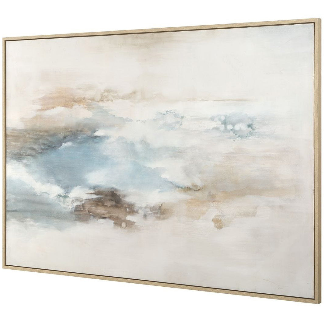 Chasing Blue Coastal Canvas Art by Uttermost