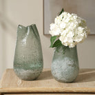 Chianti Seeded Glass Vases - Set of 2 by Uttermost