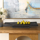 Ciaran Indoor-Outdoor Tray in Wood by Uttermost