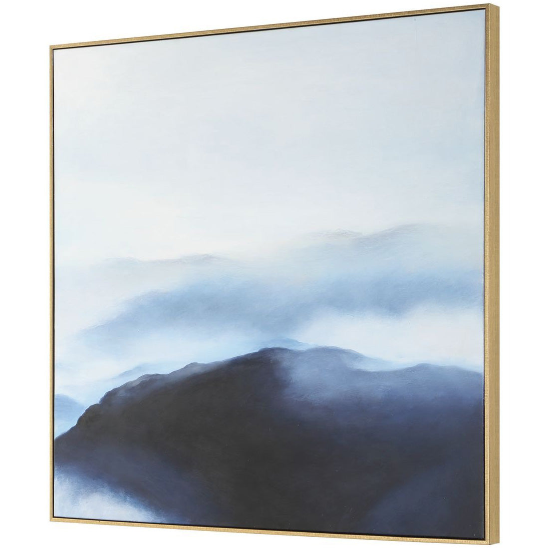 Cold Shoulder Hand Painted Landscape Art by Uttermost