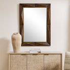 Diamond In The Rough Mirror in Wood by Uttermost