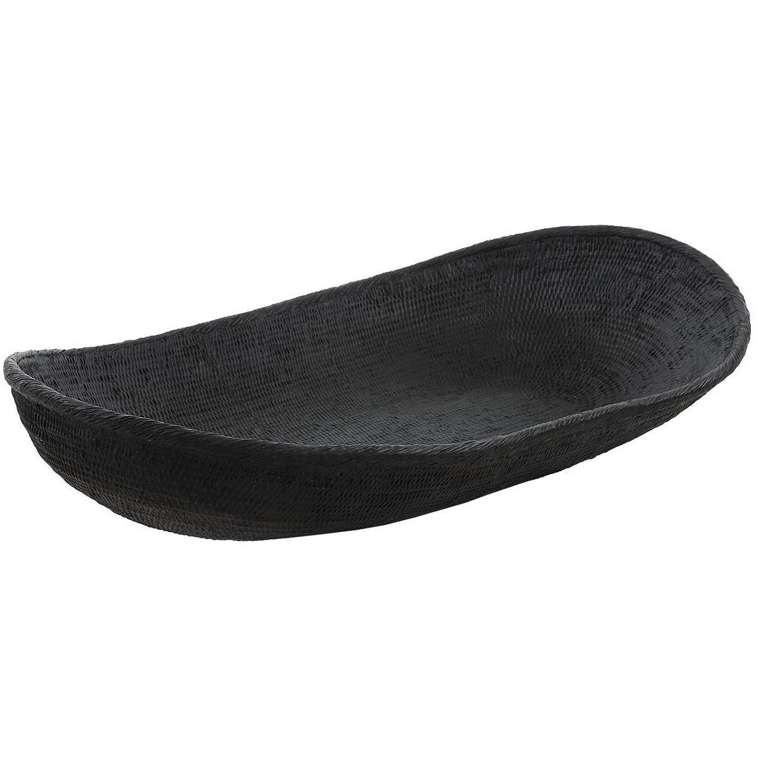 Ember Weave Indoor-Outdoor Oblong Bowl by Uttermost