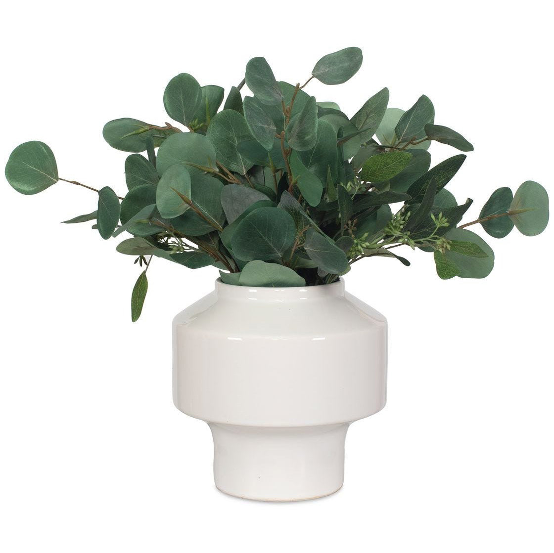 Essence Eucalyptus Accent and Vase by Uttermost