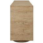 Evanston 4 Door Cabinet in Natural Oak by Uttermost
