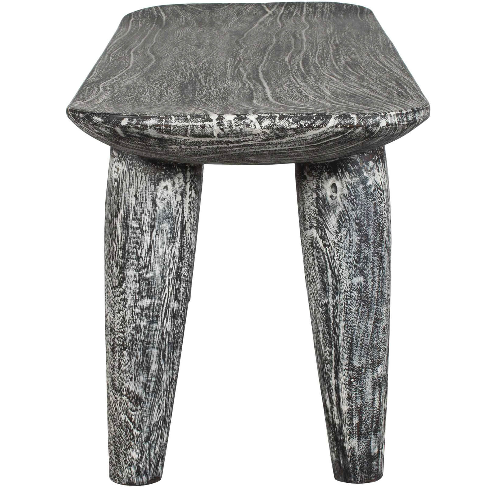Fade To Black Wood Bench by Uttermost
