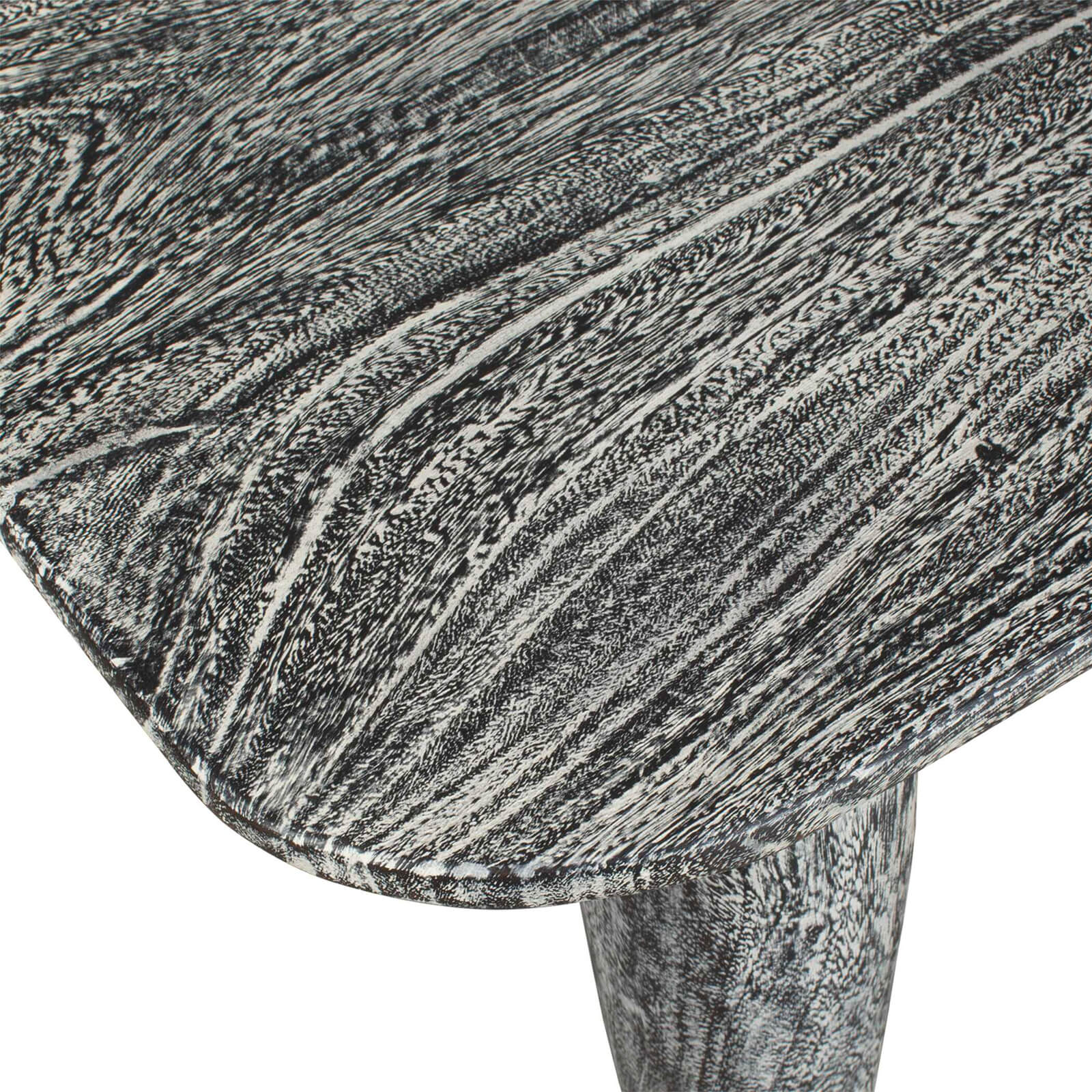 Fade To Black Wood Bench by Uttermost